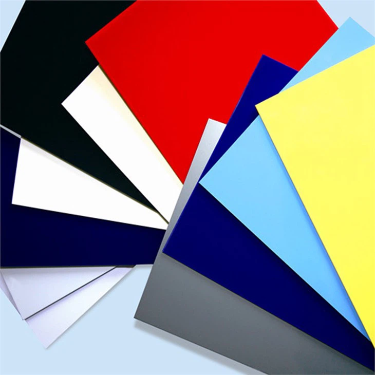 gloss acrylic capped ABS plastic sheet